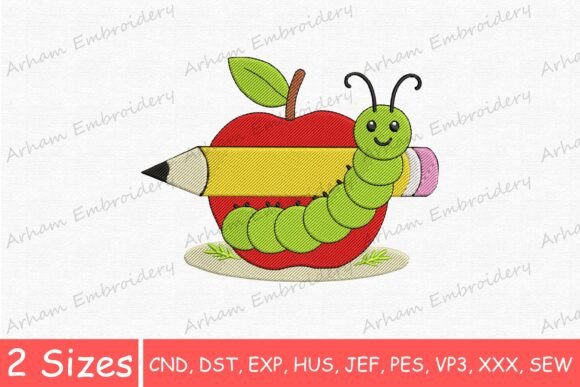 Apple Pencil Cute Caterpillar: Boutique Sweatshirt Review
