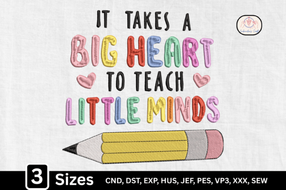 Big Heart Teach Little Minds, Teacher Quote Review