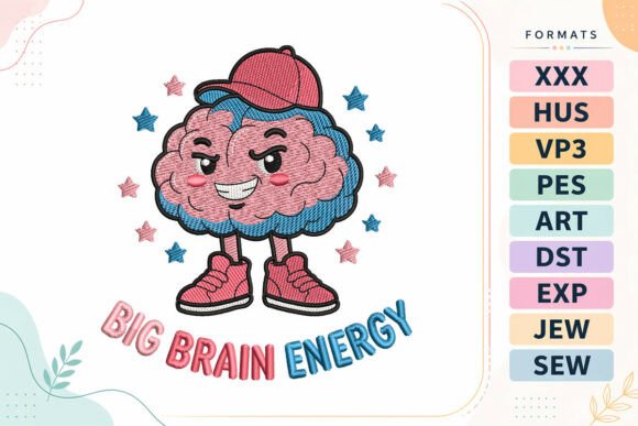 Brain Energy Back to School Embroidery Review