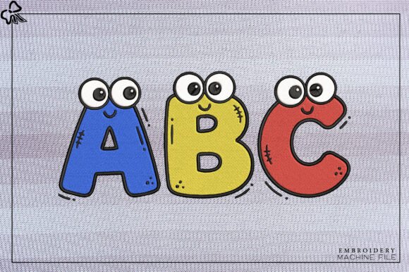Cute Alphabet Letters Embroidery Design Review