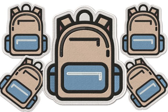 Cute Student Bag Patch Embroidery Review