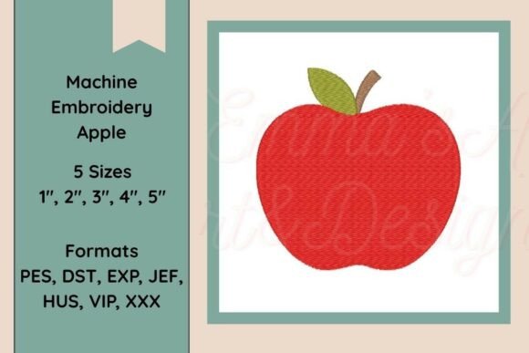 Machine Embroidery Apple: A Designer's Review for Small Business Merch