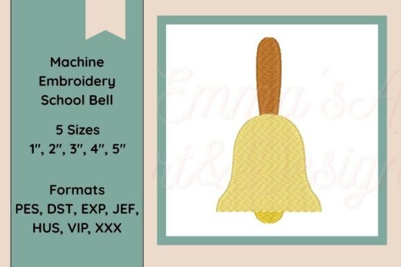 Machine Embroidery School Bell Review