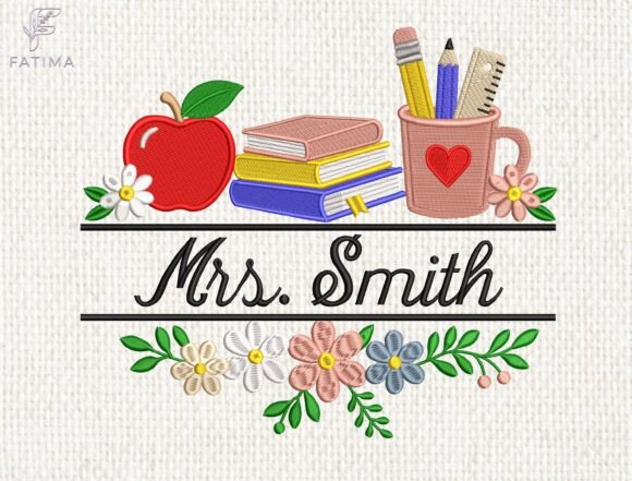 Personalized Teacher Embroidery Design Review