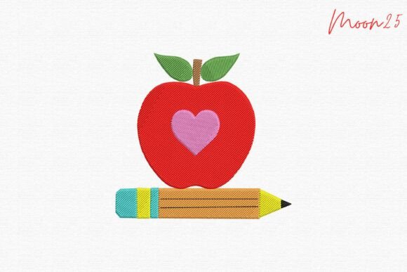 Review: Apple Pencil Teacher School Classroom Ic