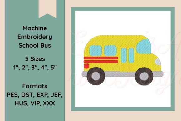 School Bus Embroidery Review