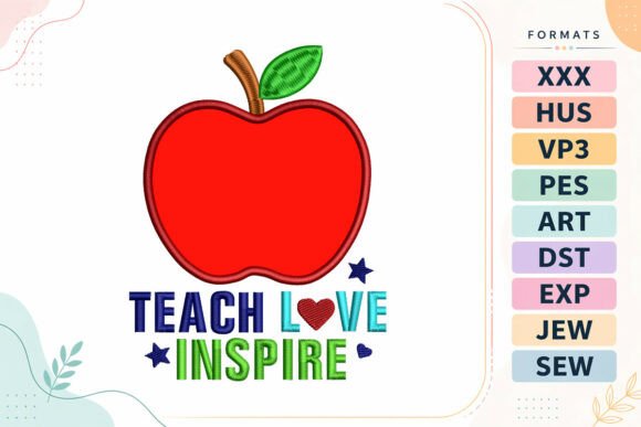 Teach Applique Back to School Review