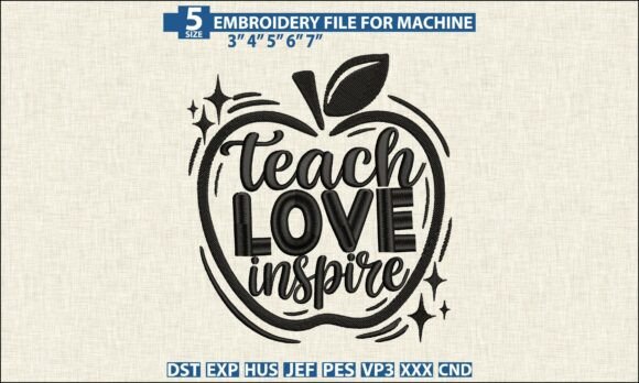 Teach Love Inspire PES DST Embroidery Review
